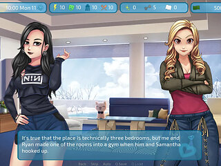 Love & sex second base: guy and his two new female roommates  ep 2