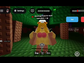 Follando duro con mi amigo en Roblox :3