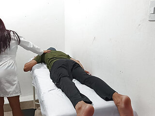 Fox Tail Doctor Fucks With A Dildo