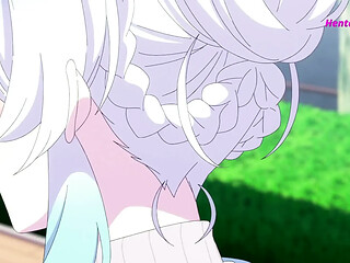The Ring Glows Hotter as She Returns to Him, and the Yuki-Onna Widow Spreads Her Ass on the Tatami, Begging Him to Breed Her