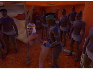 Cleopatra Cumslut 3d Part 3/f