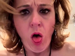 MILF at the Front the Camera