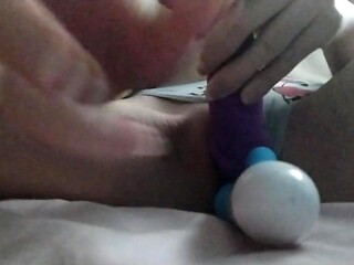Teen girl begging for cock and toys