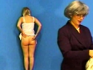 Blonde milf agreed for BDSM hard sex