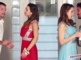 Riley Reid & Melissa Moore - Prom Night Swap
