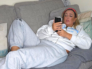 Maisie Lewis Fantasy Wank Over the Postie