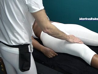 What the Masseur Is Doing to My Stepmom?