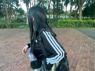 My Colombian step-cousin is accompanying me home