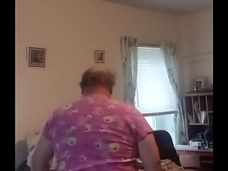 In girls night shirt