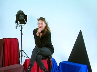 Stunning Lady From Germany Showing Her Perfect Body in Pantyhose