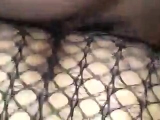 Crossdresser Takes on a Big Black Cock