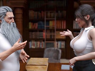 Anime fantasy mashup with Dragon Ball and Harry Potter in steamy scenes
