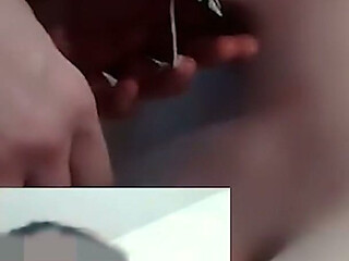 Homemade Cum in Mouth and Lips. Cumslut Opens Mouth Wider for Tasty Cum.
