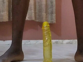 Wha a massive bbc in femboy anal