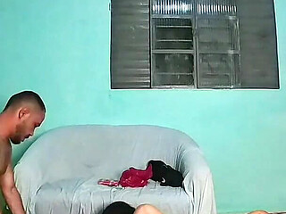 Two College Sluts Share a Cock in a Rio Favela