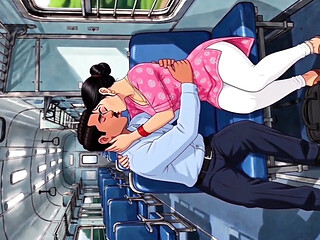 Passengers give horny women the cock they need