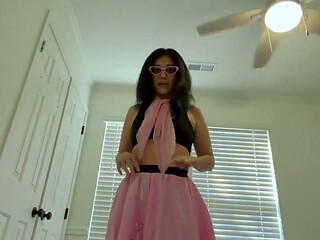 Devyn's Sultry '50s Giantess Fantasy HD POV Tiny Thrills Awaits!