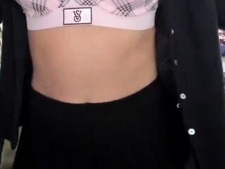 Stacked brunette goes solo toys and masturbation