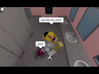 Sendo fodida pelo gringo no roblox