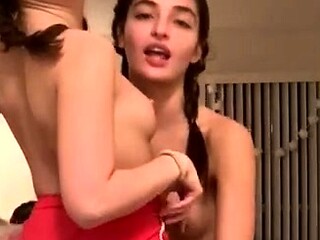 Amateur Facial For Teen Brunette