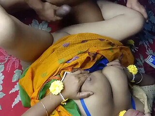 Bangladeshi Horny wife with husband exclusives Sex in Bengali wife fucking Wedding anniversary enjoy Hardcore and Doggystyle