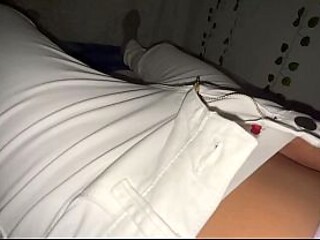 Mexican stepbrother's intimate bedroom encounter with culona teen