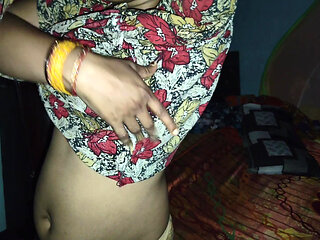 Desi Shruti Bhabhi blowjob cum