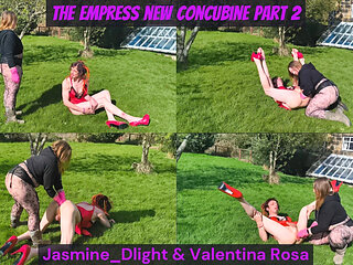 Jasmine Dlight and Valentina Rosa - Trespassers Will Be Prostituted - Outdoor Extreme Anal Fisting and Punishment