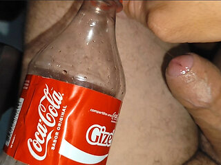Boy Gets His Dick Stuck in a Coca-cola Bottle