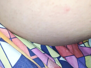 My step-sis takes my cock deep in both her mouth and her tight butt