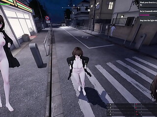 Secret Flasher Manaka - Mission: [Residential Area 100%] uncensored, exhibitionism