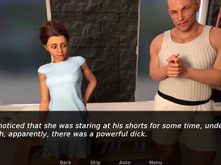 Hot Wifes Sensual Massage Ends in Steamy Blowjob at Parlor