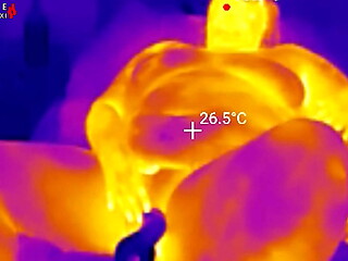 First BBC Sex Machine Fuck: Oiled Up BBW Cums Hard on Your Massive Cock, 15 Min Ride and Cum Countdown, POV Thermal (4K Landscape)