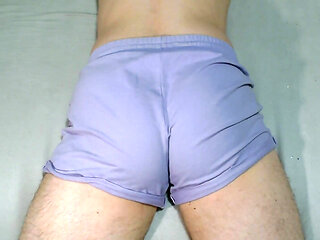 Show My Ass in Panties on the Bed