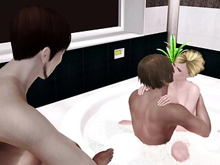 Max'_s Life Temporada 2 Cap 114 - follando con MILF rubia enfrente de su cornudo esposo