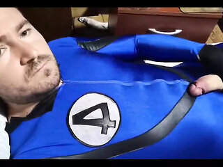 Fantastic Four Cosplay Masturbation
