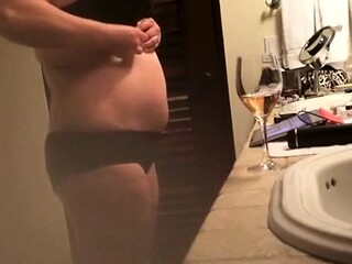 my busty stepmom naked and relaxed