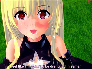 Yami konjiki Blowjob - To Love Ru