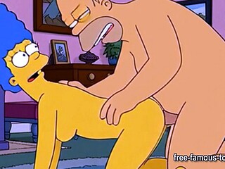 Marge Simpson cheating wife