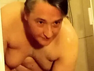 German MILF Eva Pur 50 Plus Shower Fuck - Horny Mature Mom Gets Creampie Breeding
