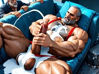 Big Cock Pounds Old Gay Hole