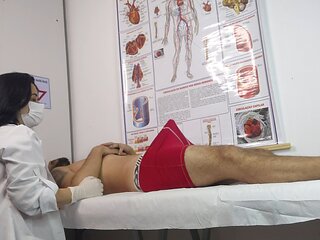 Nurse Has Her First Patient with an Erection!