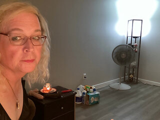 Trans MILF dancing for her webcam. She is having fun and doesn't give a fuck if she can dance or not LOL