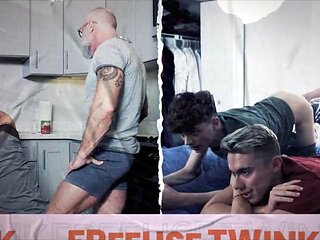 Cute Bottom Takes a Big White Election Night Erection  SayUncle ft. Amone Bane  BabyBear