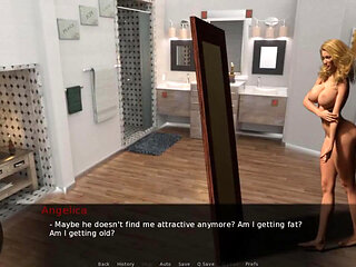 Angelica's Temptation: Horny slutty wife wants someone to fuck her hard ep.1