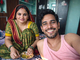 Village Newly Married Indian with Girlfriend hot Video