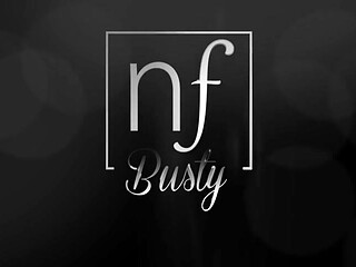 Busty brunette babe Crystal Rae face fucks & titty fucks her man until she's covered in cum
