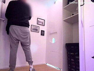 Strict Gay Master at the Gloryhole