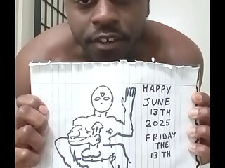 Different ways I express what else the 13th of Friday reminds me of for free while naked on adult social media 1
