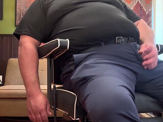 Fat Bear Cumshot Compilation